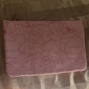 Pink Floral Clutch